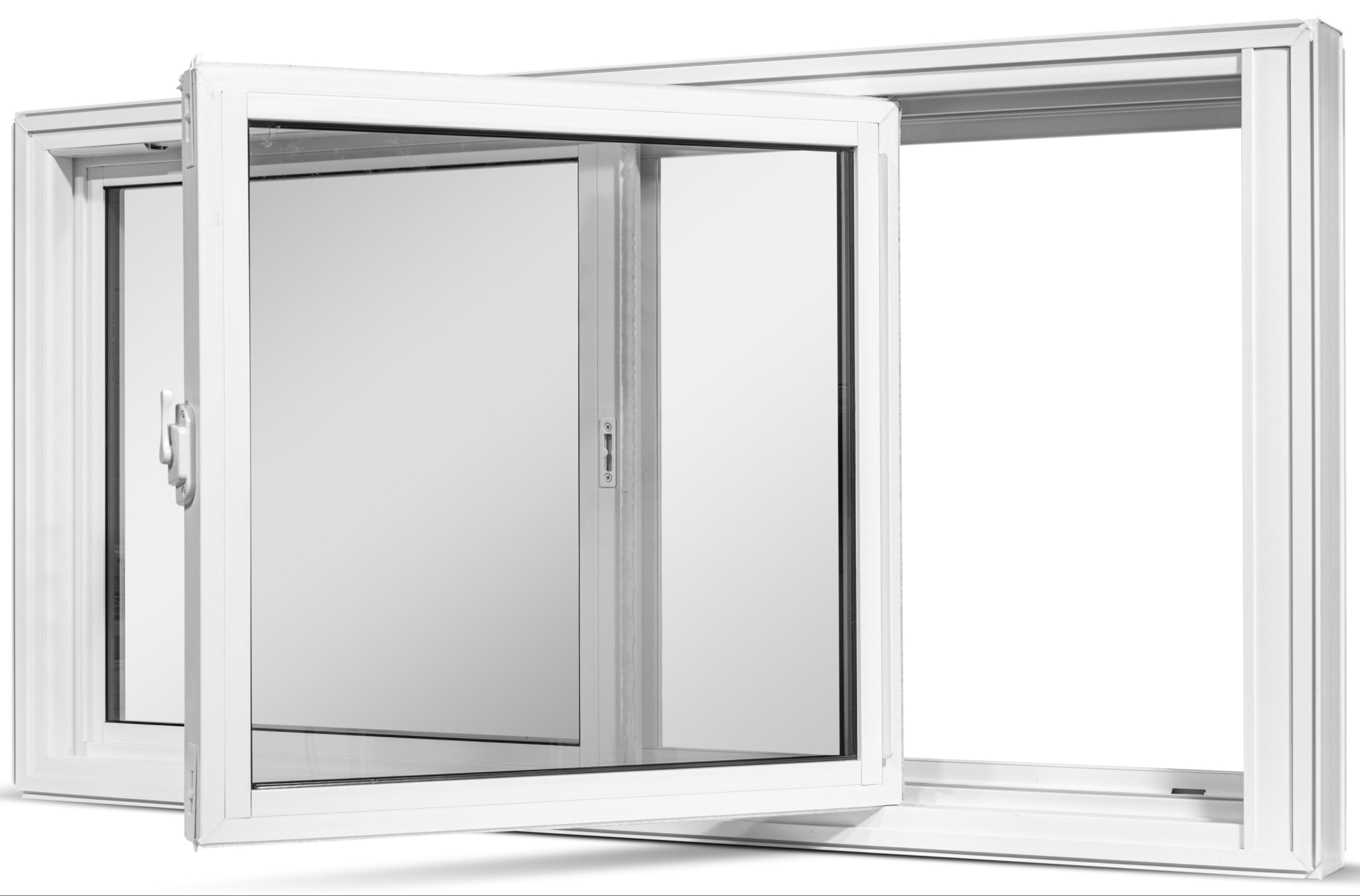 Window Slider Link Single Tilt Slider Window - White | Iris Windows & Doors
